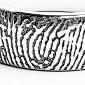 Fingerprint Wedding Rings Fingerprint Wedding Rings